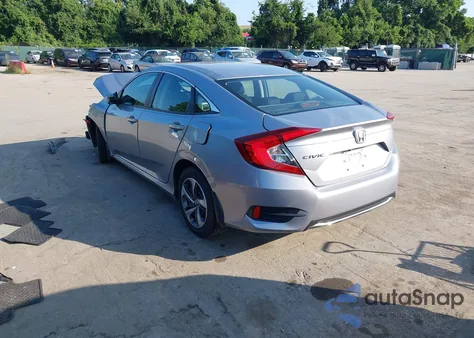 2019 Honda Civic Lx из США, поврежденный, VIN 2HGFC2F67KH564933